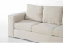 Sebastian Cream 109" 2 Piece Sectional with Right Arm Facing Convertible Sleeper - Detail