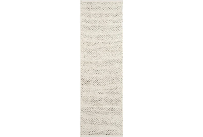 2'6"x8' Rug-Lincoln Ivory And Beige Woven - 360