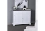 32X42 White With Black Top Cabinet 2 Drawers + 2 Doors - Room