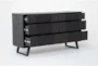 Joren Black II 6-Drawer Dresser - Side