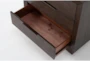 Pierce Espresso II 3-Drawer Nightstand With USB & Power Outlets - Detail