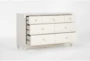 Madison White II 7-Drawer Dresser - Side