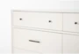 Alton White III 6-Drawer Dresser - Detail