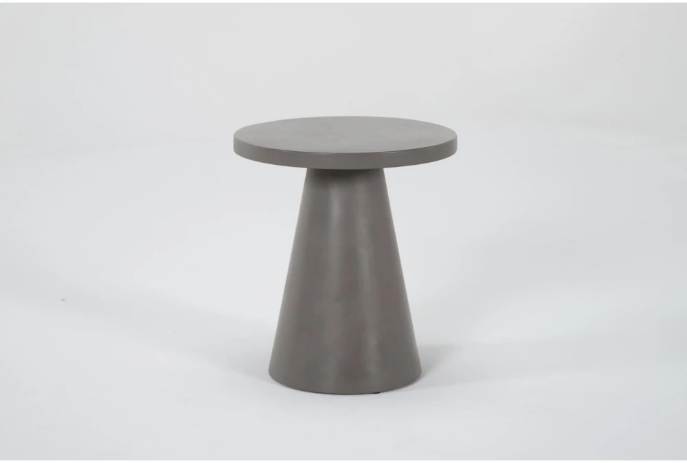 Beton Outdoor Concrete Round Accent Table By Nate Berkus + Jeremiah Brent