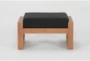 Costa Outdoor Ottoman By Nate Berkus + Jeremiah Brent - Front