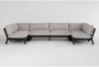 Strande Outdoor 5 Piece U Shaped Sectional By Nate Berkus + Jeremiah Brent - Signature