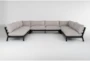 Strande Outdoor 5 Piece Extended U Shaped Sectional By Nate Berkus + Jeremiah Brent - Signature
