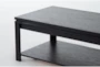 Oxford Storage Coffee Table With Wheels - Detail