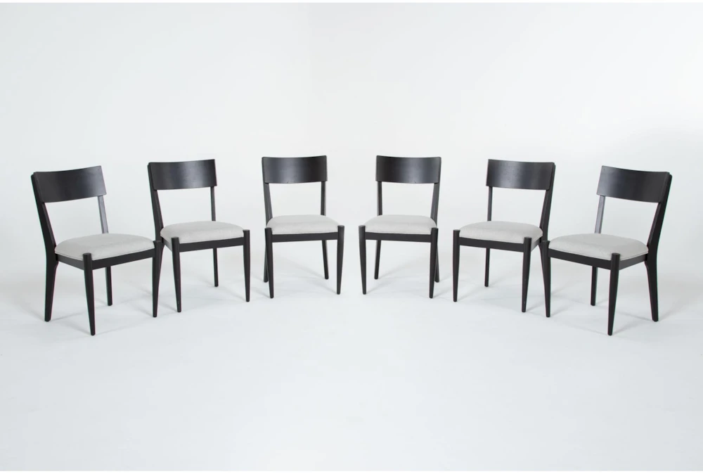 Austen Dining Chair With Upholstered Seat Set Of 6