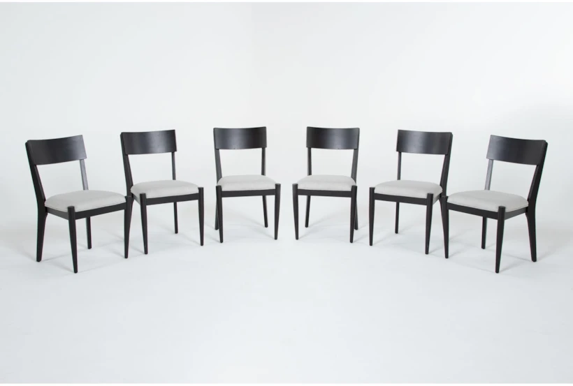Austen Dining Chair With Upholstered Seat Set Of 6 - 360