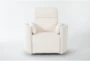 Rayna Oyster Power Swivel Glider Recliner - Front