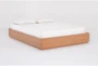 Catania King Wood Platform Bed - Side