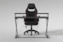Gaming Set Zone Gaming Desk With 1 Shelf + Theory Gaming Black Chair - Back
