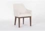 Palazzo Upholstered Dining Arm Chair - Side