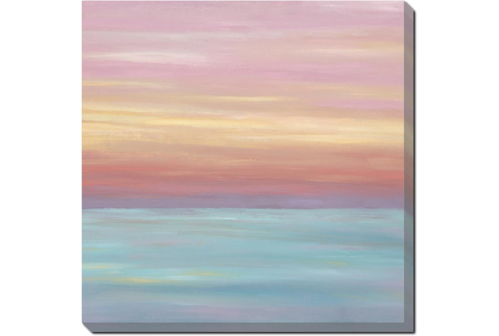24X24 Cotton Candy Sunset Gallery Wrap Canvas