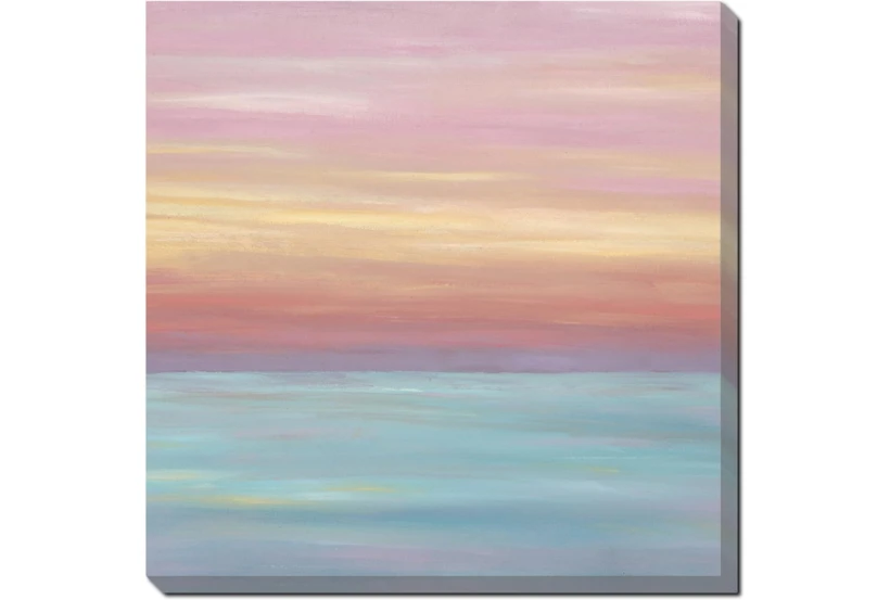 24X24 Cotton Candy Sunset Gallery Wrap Canvas - 360