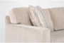 Taren III 93" Reversible Sofa Chaise Sleeper With Storage Ottoman - Detail