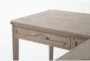 Cambria L-Shaped Desk + 84" Bookcase - Detail