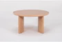 Catania Modern Round Coffee Table - Front