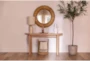 Catania Modern Oval Console Table - Room