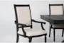 Chapleau III 92-120" Extendable Dining With Bench + Arm Chair Set For 6 - Detail