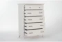 Presby White II 5-Drawer Chest - Side