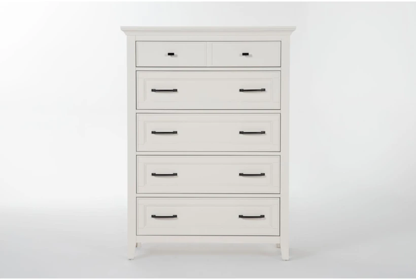 Presby White II 5-Drawer Chest - 360