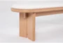 Catania Dining Bench - Detail