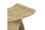 15" Natural Tone With Ash Venner Accent Table - Detail