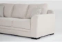 Archer Cream 142" 3 Piece Sectional with Left Arm Facing Oversized Chaise - Detail