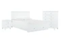 Larkin White King Storage 3 Piece Bedroom Set With Chest & Nightstand - Signature