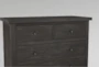 Larkin Espresso Queen Wood Panel 3 Piece Bedroom Set With Chest & Nightstand - Detail