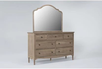 Deliah II 7-Drawer Dresser/Mirror - Side