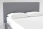Dean Charcoal Queen Upholstered 3 Piece Bedroom Set With Larkin Espresso II Dresser & Nightstand - Detail