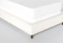 Dean Sand Twin Upholstered 3 Piece Bedroom Set With 2 Clark II 1 Drawer Nightstands - Detail