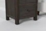 Dean Sand Twin Upholstered 3 Piece Bedroom Set With Larkin Espresso II Chest & Nightstand - Detail