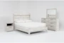 Baylie White Queen 4 Piece Bedroom Set With Dresser, Mirror & Nightstand - Signature