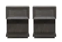 Pierce Espresso II 1-Drawer Nightstand With USB & Power Outlets Set Of 2 - Signature