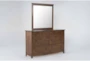 Carson II 6-Drawer Tall Dresser/Mirror - Side