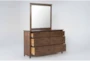 Carson II 6-Drawer Tall Dresser/Mirror - Side