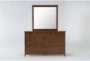 Carson II 6-Drawer Tall Dresser/Mirror - Signature