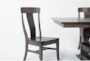 Barton Dew II 80-104" Extendable Dining With Side Chair Set For 6 - Detail