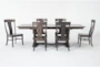 Barton Dew II 80-104" Extendable Dining With Side Chair Set For 6 - Signature