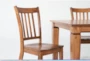 Hartfield Toffee II 66-90" Extendable Dining With Side Chair Set For 10 - Detail