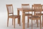Hartfield Chocolate II 66-90" Extendable Dining With Side Chair Set For 8 - Detail