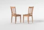 Hartfield Chocolate II Dining Side Chair Set Of 2 - Back