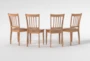 Hartfield Chocolate II Dining Side Chair Set Of 4 - Back