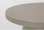 Madrid Concrete Outdoor Round Coffee Table - Detail