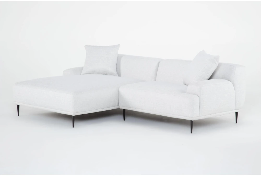 Kenai Pearl 90" 2 Piece Sectional with Left Arm Facing Chaise