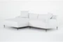 Kenai Pearl 90" 2 Piece Sectional with Left Arm Facing Chaise - Signature